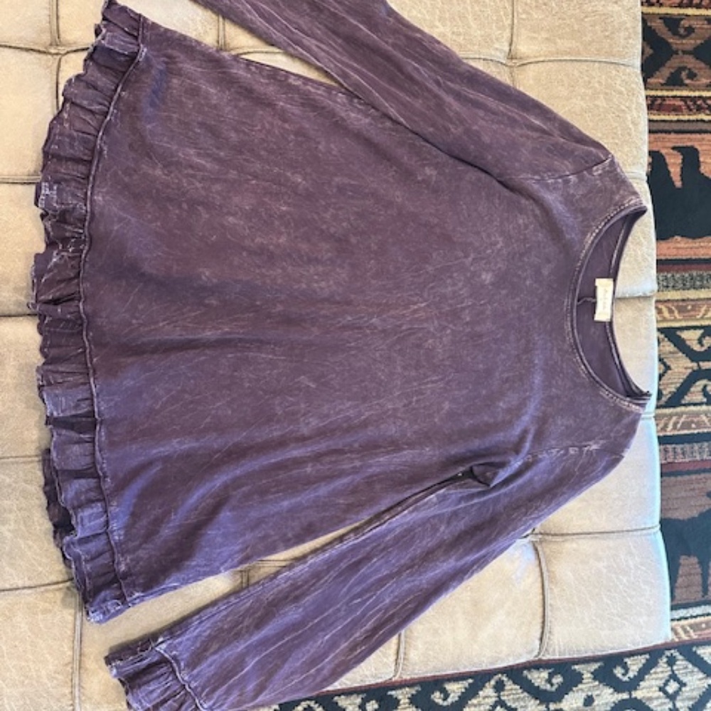Ruffled Tunic Top
